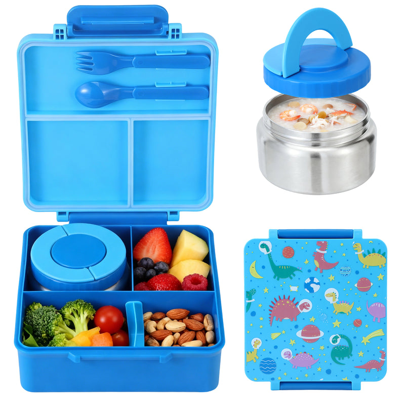 Bento Lunch Box with 8oz Soup Thermos