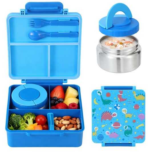 Bento Lunch Box with 8oz Soup Thermos
